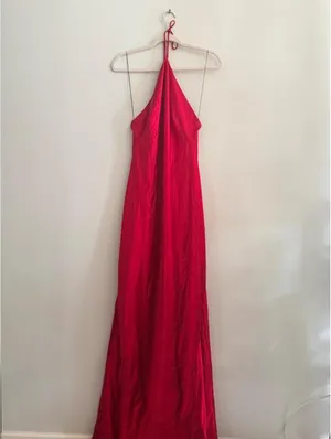 Acler Tarnacre Red Gown Size 12 thumbnail 3