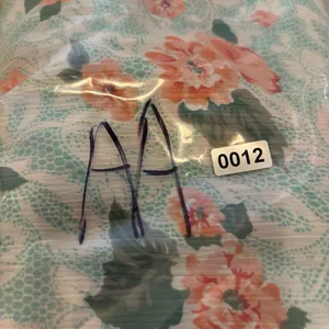 Victoria's Secret Vintage Green Floral Satin Trim Pyjama Nightdress Small thumbnail 9
