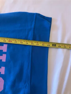 Gap Blue Pink Logo Long Sleeve Pullover Crewneck Sweatshirt Women’s Small NWT thumbnail 6