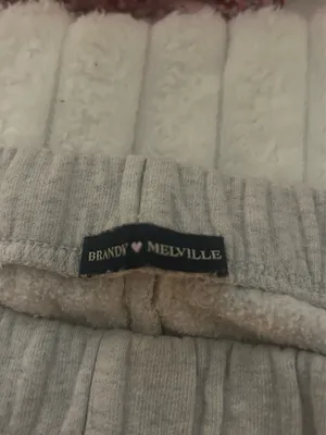 Grey Brandy Melville Sweatpants Rosa Light thumbnail 3