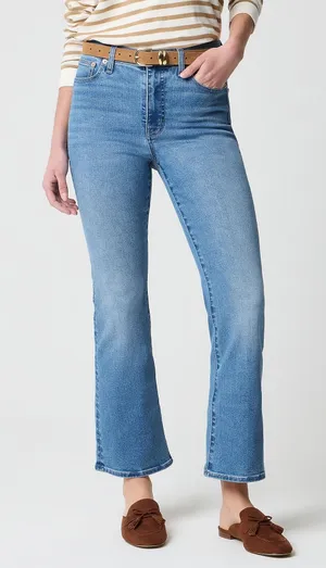 NWT! J.Crew Ankle Flare Jeans- 24 Petite thumbnail 1