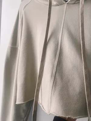 Alo Cropped Yoga Sweatshirt thumbnail 3