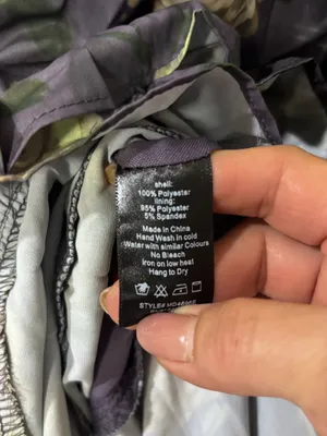 Petal & Pup Lillee Tiered Maxi Dress Lavender Floral Size M thumbnail 7