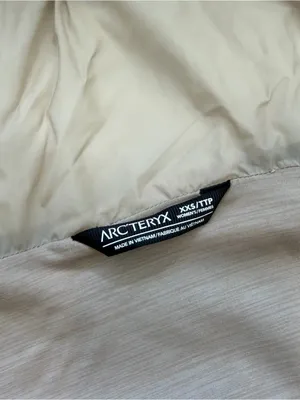 Arc'teryx Water-resistant Gore-tex Hooded Jacket Windbreaker XXS - Beige thumbnail 5