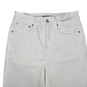 J. Crew Curvy Vintage Slim Straight Jeans White Size 27‎ Style BP494 thumbnail 3