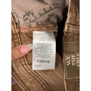 We The Free People Xena High Rise Slim Straight Leg Jeans Boho Western Cowgirl thumbnail 9
