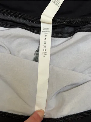 lululemon Speed Up Mid Rise Tall Running Shorts Heathered Gray Black Athleisure thumbnail 4