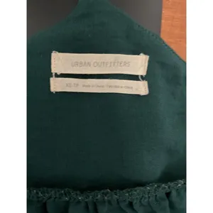Urban Outfitters Womens Cami Top Dark Green Babydoll Front Tie Size Extra Small thumbnail 4