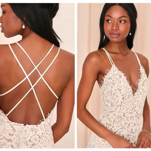 Lulu’s Love of details white lace Dress SZ XS thumbnail 5