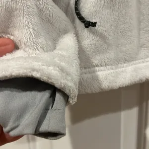 Mountain Hardwear Monkey‎ Fleece Jacket white size medium hooded thumbnail 5