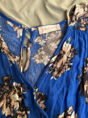 Altar’d state floral wrap romper size large thumbnail 2