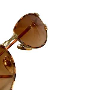 Tortoiseshell and Gold Frame Sunglasses Brown thumbnail 5