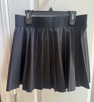 Garage Classic Black Pleated Women’s Skirt built in shorts thumbnail 1