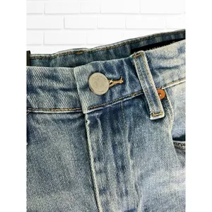 Blank NYC Shorts Women's Sz 26 The Perry Mom Shorts Blue‎ Cotton Pockets thumbnail 2