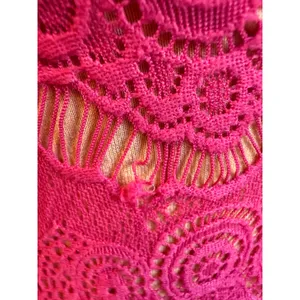 Bebe Pink Lace Bodycon Dress Mini M y2k dainty party formal romantic coquette thumbnail 6