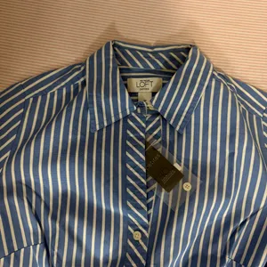 loft button up blouse thumbnail 4