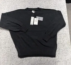 BDG Urban Outfitters Dark Grey Crew Neck Oversized Knit Sweater OB1440924 Small‎ thumbnail 1
