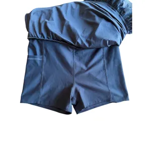 Old Navy Sleek Tech Go-Dry High Rise Bubble Skort Small Navy Tennis Golf thumbnail 3