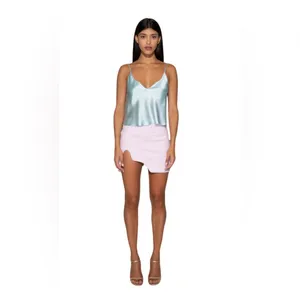 REVOLVE Mother Of All Liza Mini Skirt Lilac Purple Pastel Mini Skirt thumbnail 3
