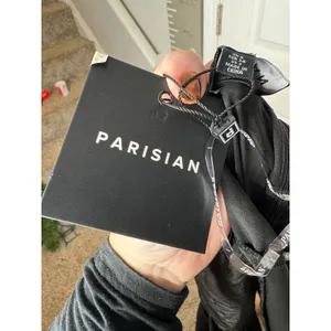 PARISIAN NWT Black Satin Slip Dress Cocktail Party Black Tie Formal Size‎ US 2 thumbnail 3