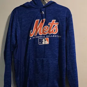 Majestic Blue Mets Sweatshirt thumbnail 2