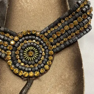 J. Renee size 10m beaded wedge sandals. Great for casual or dressy! thumbnail 3