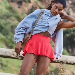NEW FP Movement Free People Electric Sunset Pleats And Thank You Tennis Skort thumbnail 5