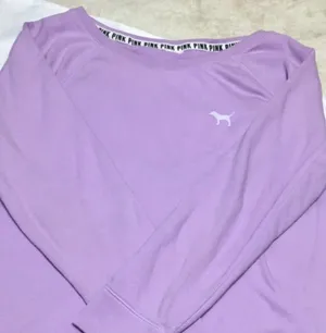PINK • Lavender Sweater with Cutout Back thumbnail 1