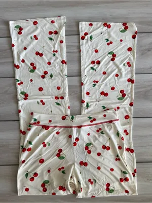 I AM GIA Cherry On Top Track Pant Off White Large NWT IN PACKAGE thumbnail 9