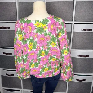 Show Me Your Mumu Vienna Sweater in Fresh Floral Size Large thumbnail 3