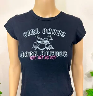 Aeropostale Vintage Y2K Girl Band Tee thumbnail 1