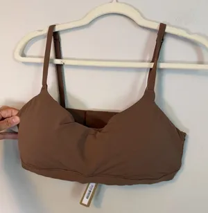 Skims FITS EVERYBODY Mastectomy Scoop Bralette Jasper Sz L NWT $48 thumbnail 1