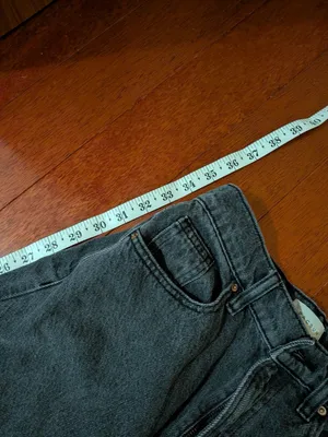 PacSun Nora Wide Leg Black Frayed Hem Jeans Size 25 thumbnail 7