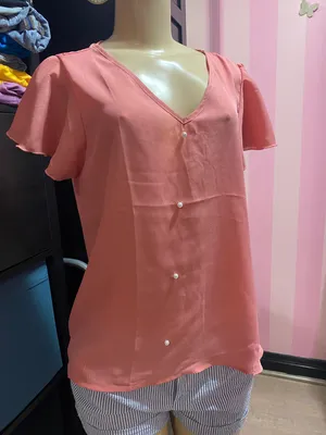 Blouse Dress Pink Size M thumbnail 7