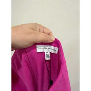 Dress The Population Perla Strapless V-Neck Midi Dress Bright Fuchsia XXL NWT thumbnail 8