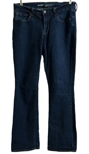 Old Navy Curvy Profile Mid Rise Mi Basse Jeans Sz 8 thumbnail 1