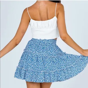 Princess Polly Zelly Mini Skirt in Dark Blue Size 8 New with tag thumbnail 3