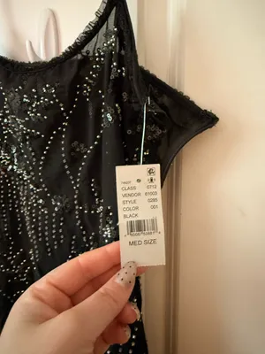 NWT Edikted beaded mini dress thumbnail 4