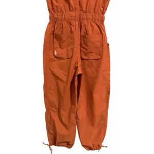 Free People Movement Fly by Night Jumpsuit Red Earth Women's Size‎ XS thumbnail 6