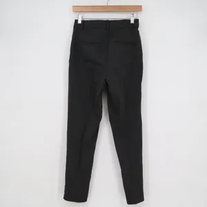 HM Womens Ankle Dress Pants Charcoal Gray Slim Tapered Size 4 thumbnail 4