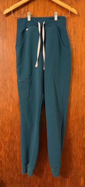 Caribbean Blue FIGS Pants Scrub thumbnail 1