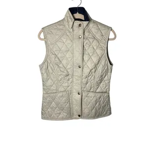 Barbour Summer Liddesdale Gilet Quilted Vest in pearl 4 NWT thumbnail 2