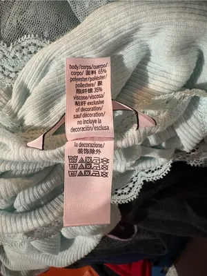 Victoria’s Secret Lace Trim Tank Top | Size: Medium thumbnail 5