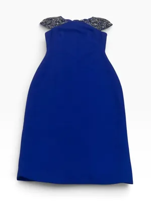 BADGLEY MISCHKA beaded dress thumbnail 1