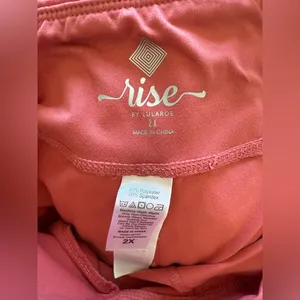 LuLaRoe Rise Passionate Straight Leg Yoga Pants 2x thumbnail 3