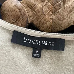 Lafayette 148 New York Taupe Stretchy Shift Dress P S thumbnail 5