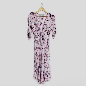 IRO Liky Floral Ruffle Midi Dress thumbnail 2