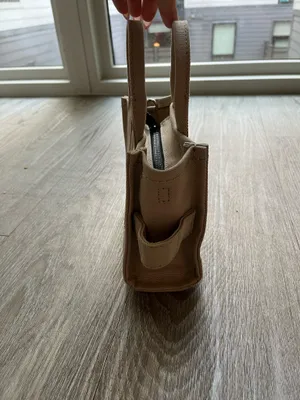 Beige Marc Jacob’s The Canvas Crossbody Tote Bag thumbnail 3