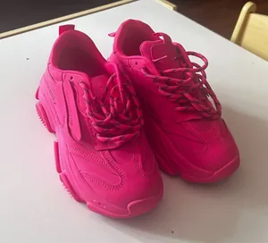 Steve Madden Possession Sneakers Hot Pink thumbnail 1