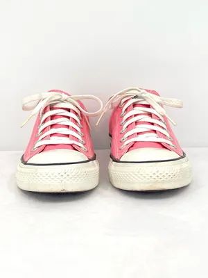 Converse Chuck Taylor All Star Low Top Pink Canvas Shoes Women's 8 / Men's 6 thumbnail 2